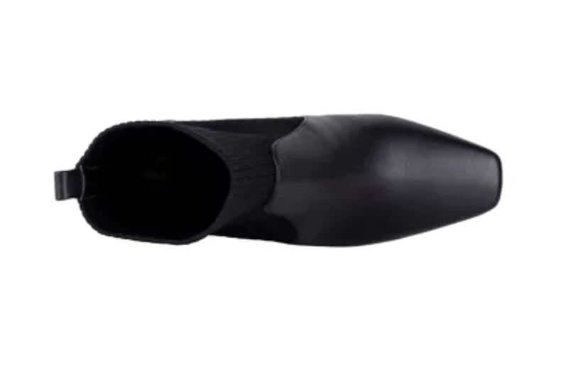 Lexi, Knit & Napa Bootie