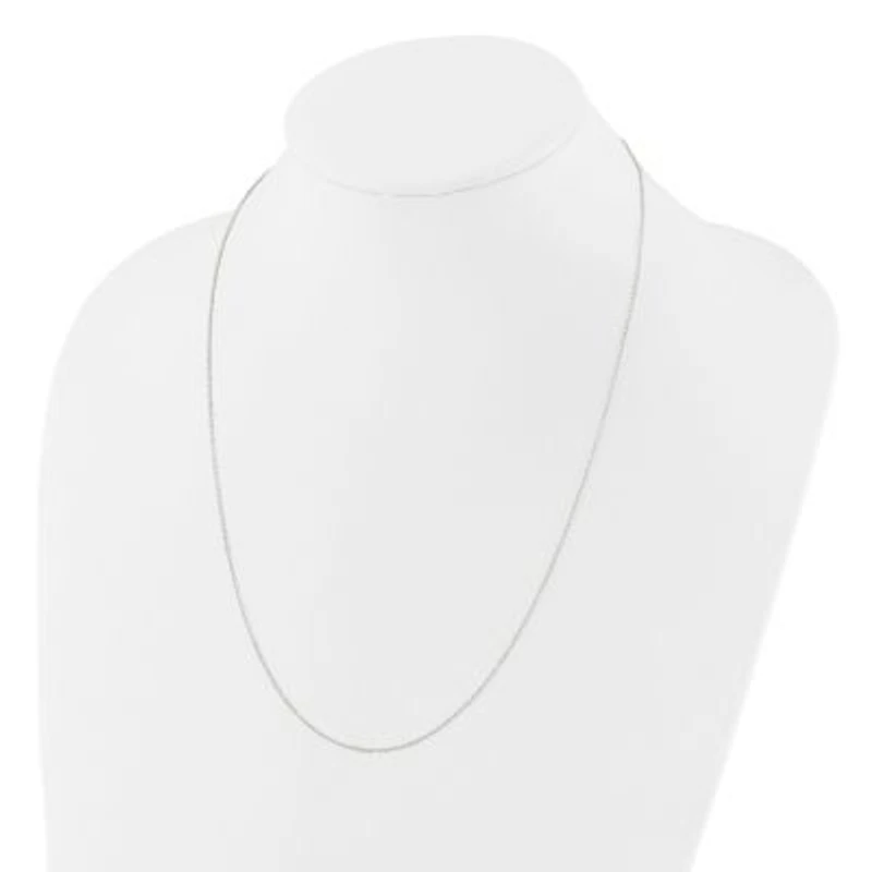 Sterling Silver Polished Adjustable Necklace