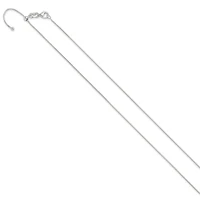 Sterling Silver Polished Adjustable Necklace