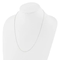 Sterling Silver Polished Adjustable Necklace