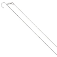 Sterling Silver Polished Adjustable Necklace