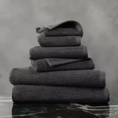 Denbrook Jacquard Texture Bath Towel Set