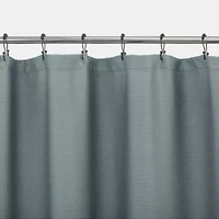 Merrow Puckered Wave Buttonhole Shower Curtain