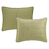 Malone Luxe Channeled Velvet Quilt Set