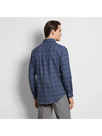 Weekend Twill Long Sleeve Tattersall Shirt