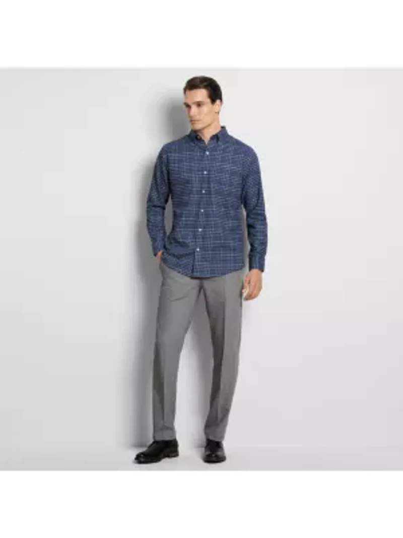 Weekend Twill Long Sleeve Tattersall Shirt