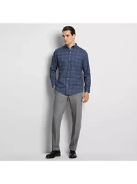 Weekend Twill Long Sleeve Tattersall Shirt