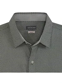Folsen Stainshield Short Sleeve Ltl Geo Shirt