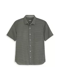 Folsen Stainshield Short Sleeve Ltl Geo Shirt