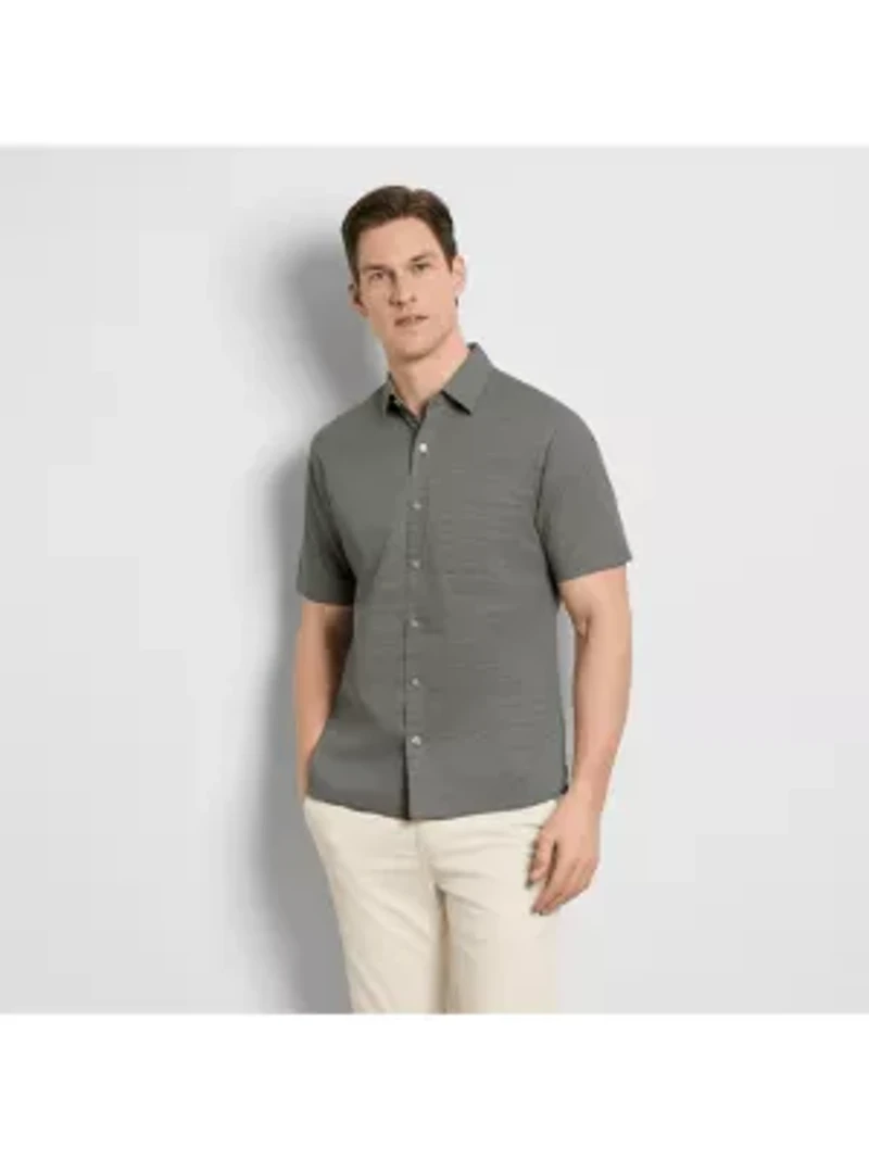 Folsen Stainshield Short Sleeve Ltl Geo Shirt