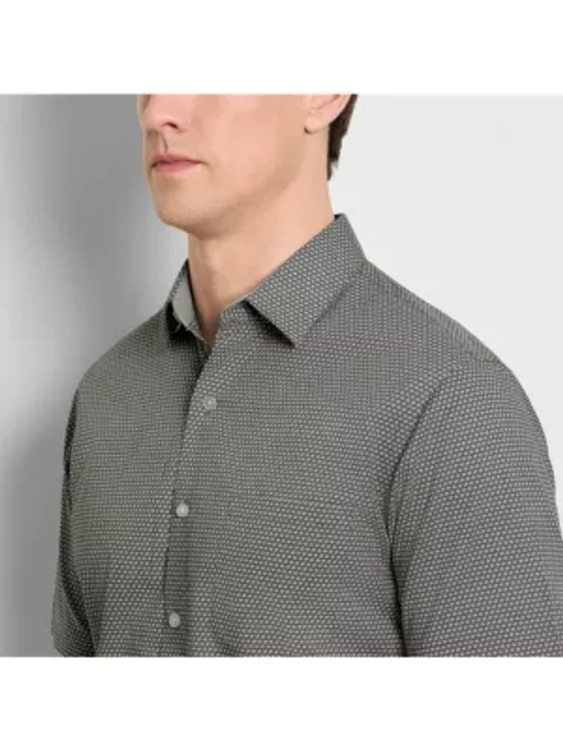 Folsen Stainshield Short Sleeve Ltl Geo Shirt