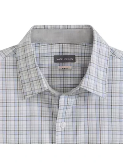 Folsen Stainshield Short Sleeve Plaid Shirt