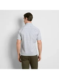 Folsen Stainshield Short Sleeve Plaid Shirt