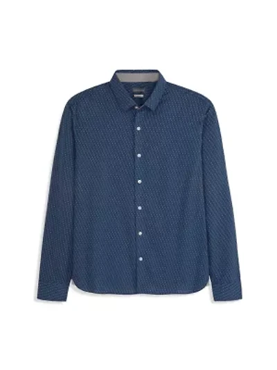 Cronbie Long Sleeve Stainshield  Hbone Shirt