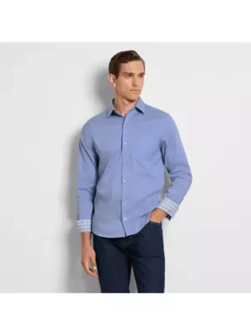 Orginials Dobby Dot Long Sleeve Button up Shirt