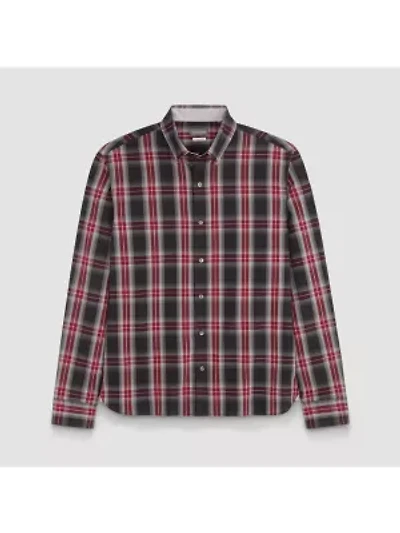 Cronbie Long Sleeve  Stainshield Fave Pld Shirt