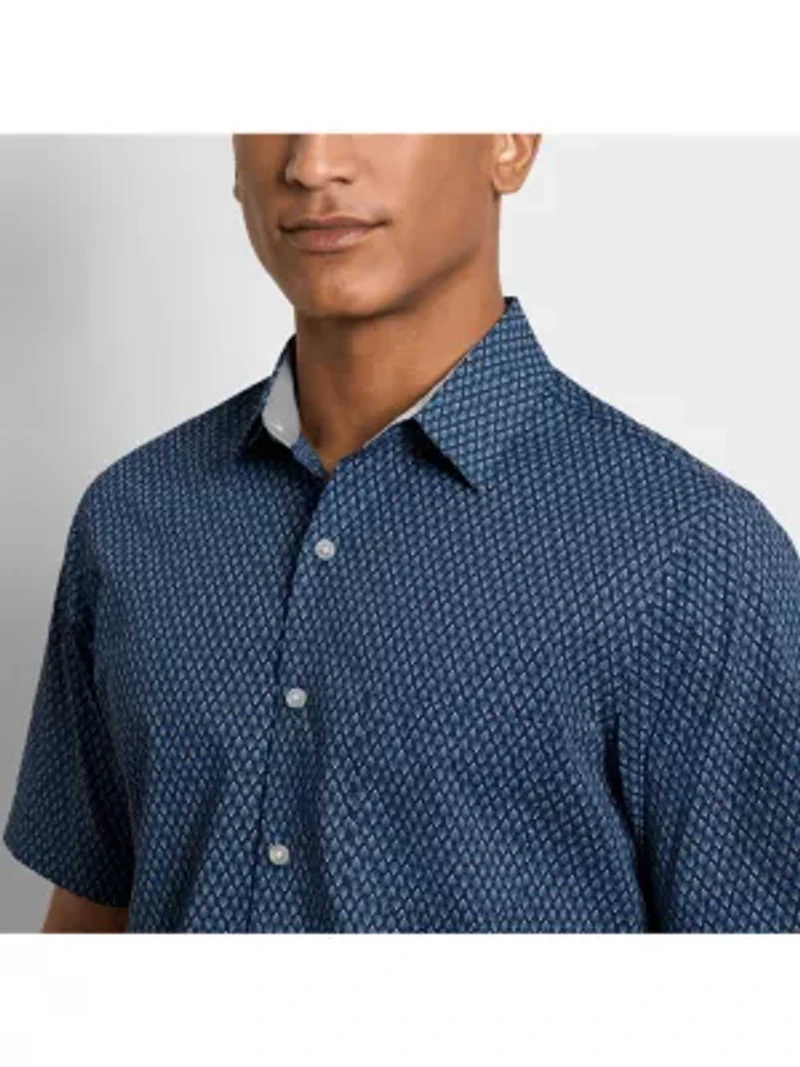 Folsen Stainshield Short Sleeve Leaf Shirt