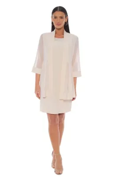 ITY Beaded Neck Jacket Dress