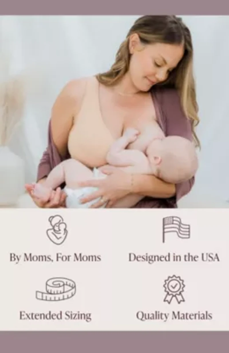 Busty French Terry Racerback Nursing & Sleep Bra