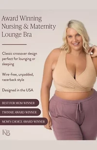 French Terry Racerback Nursing & Sleep Bra