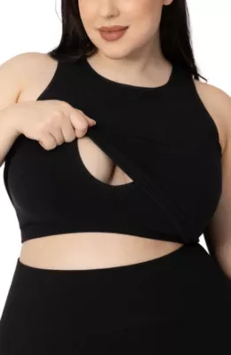 Busty Sublime Maternity & Nursing Longline Bra Top