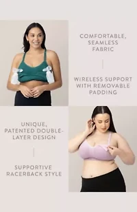 Busty Sublime Hands-Free Pumping Lounge & Sleep Bra