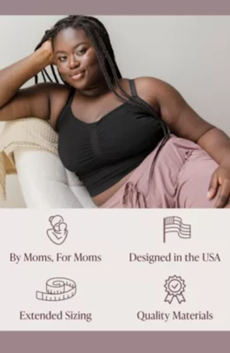 Busty Sublime Hands-Free Pumping Lounge & Sleep Bra