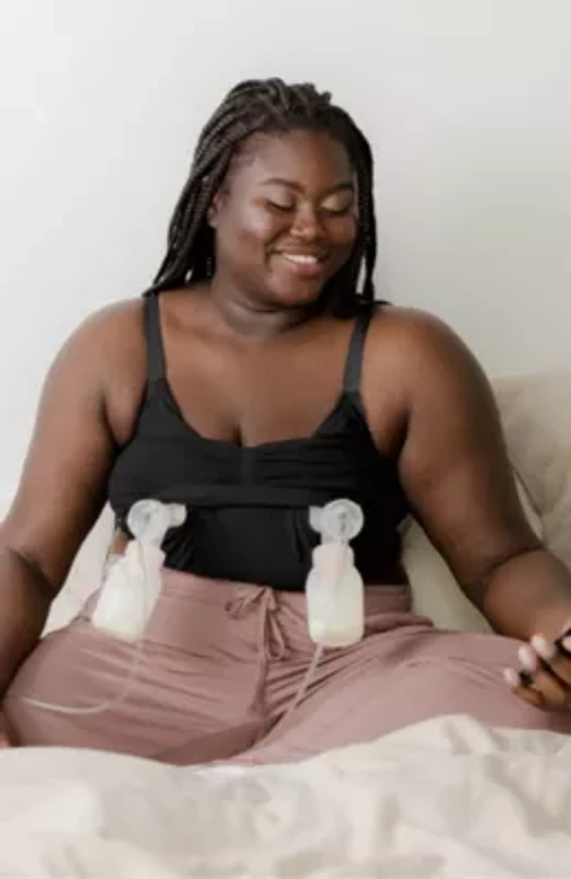Sublime Hands-Free Pumping & Nursing Sports Bra