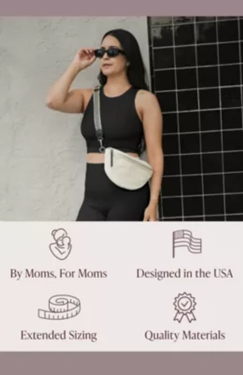Busty Sublime Hands-Free Pumping Longline Bra Top