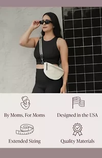 Busty Sublime Hands-Free Pumping Longline Bra Top