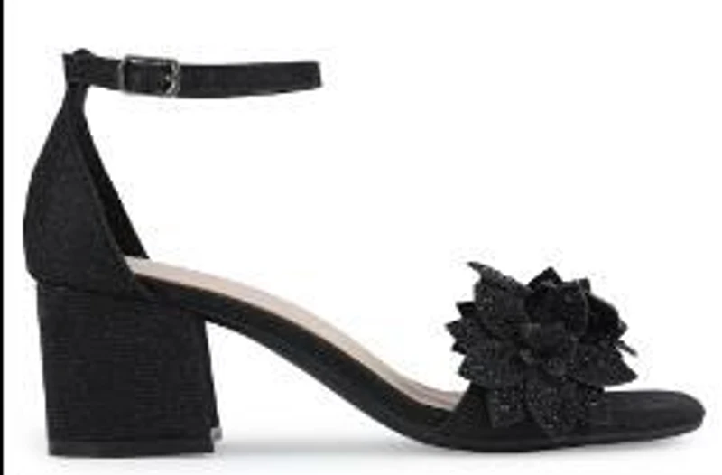 Flori Bow Block Heel