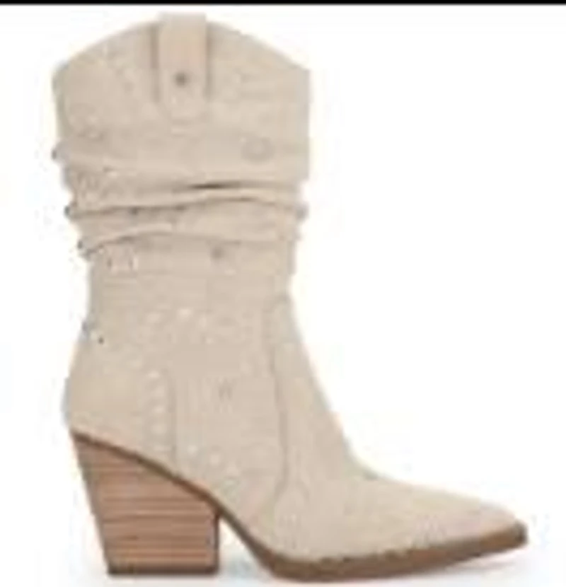 Linsey Scrunch Western Bootie