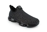 Nero Rhinestone Sneaker