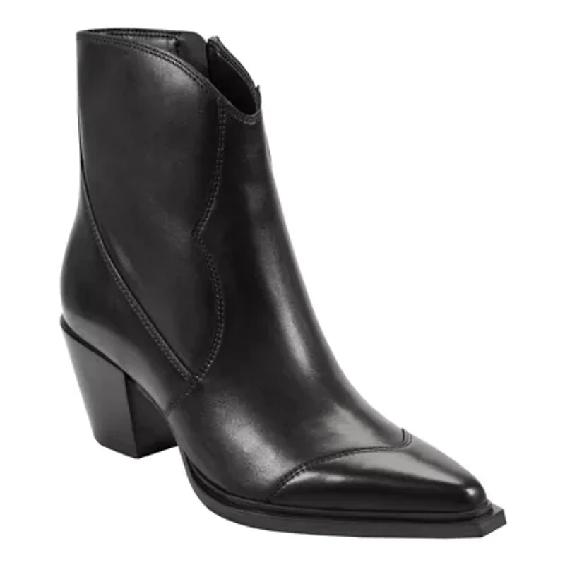 Giulie Block Heel Dress Booties