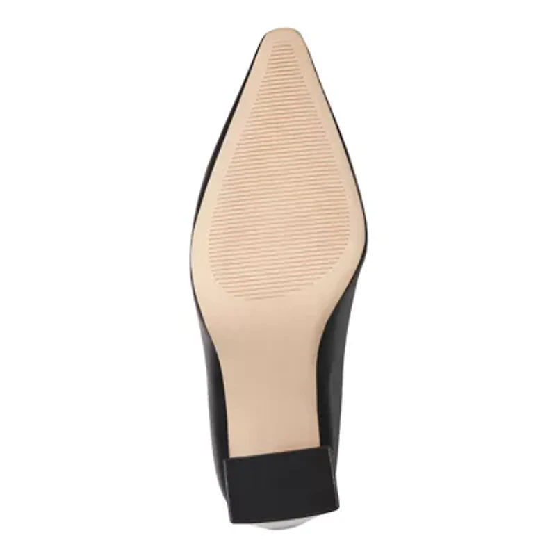 Minny Slip-on Pointy Toe Dress Pumps