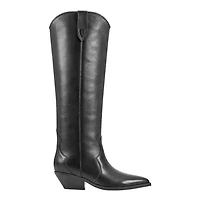 Ander Pointy Toe Block Heel Dress Boots