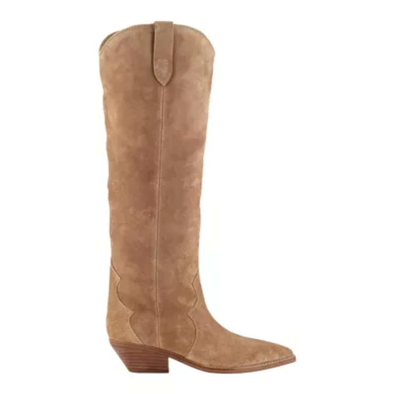 Ander Pointy Toe Block Heel Dress Boots