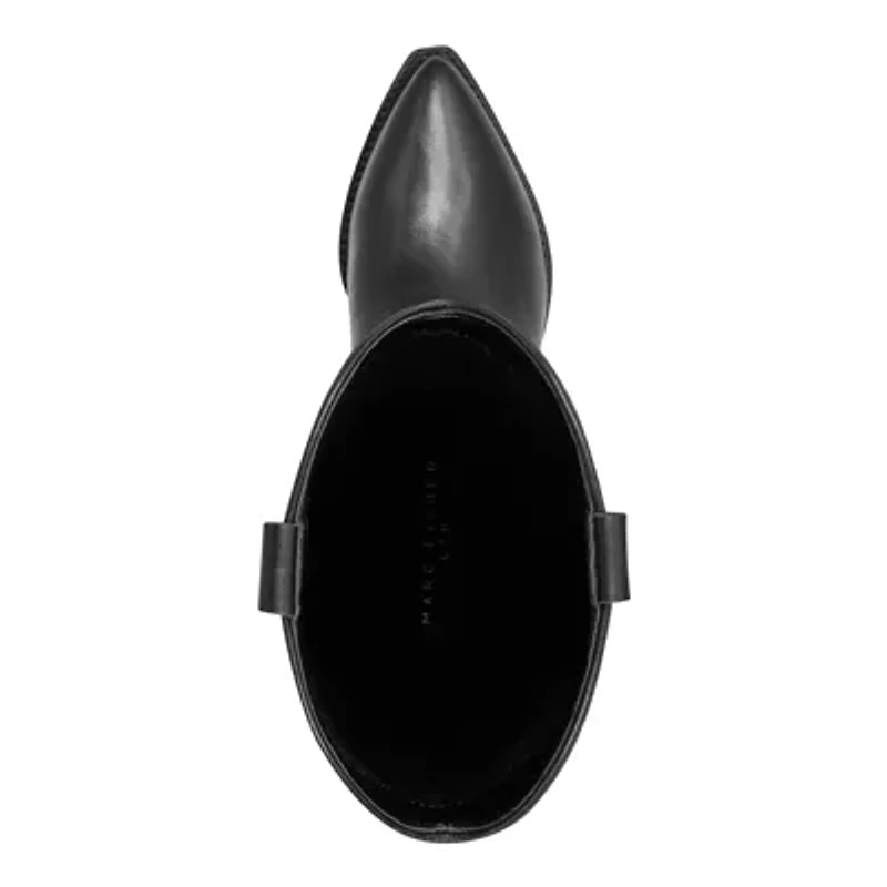 Ander Pointy Toe Block Heel Dress Boots