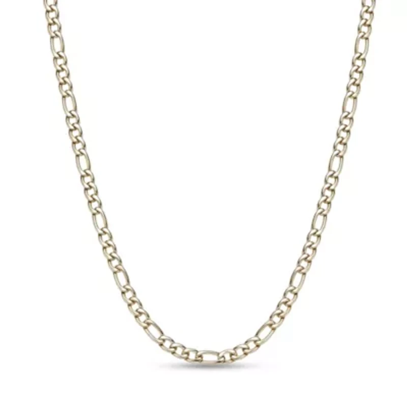 Stainless Steel 3mm Figaro Chain Necklace