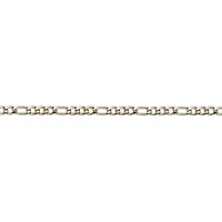 Stainless Steel 3mm Figaro Chain Necklace