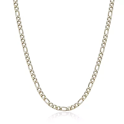 Stainless Steel 6mm Figaro Chain Necklace