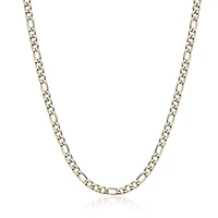 Stainless Steel 6mm Figaro Chain Necklace