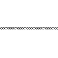 Stainless Steel 6mm Figaro Chain Necklace
