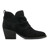 Chandy Block Heel Casual Ankle Booties