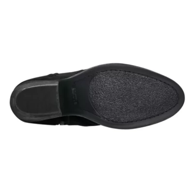 Chandy Block Heel Casual Ankle Booties