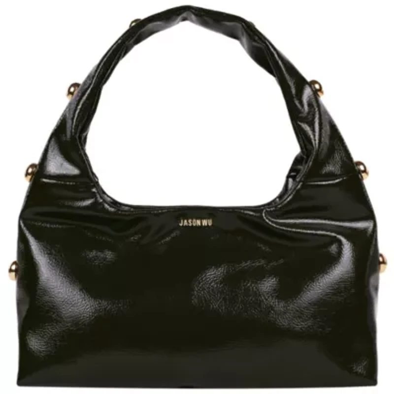 Jason Wu Studded Shoulder Bag Crackled Finish