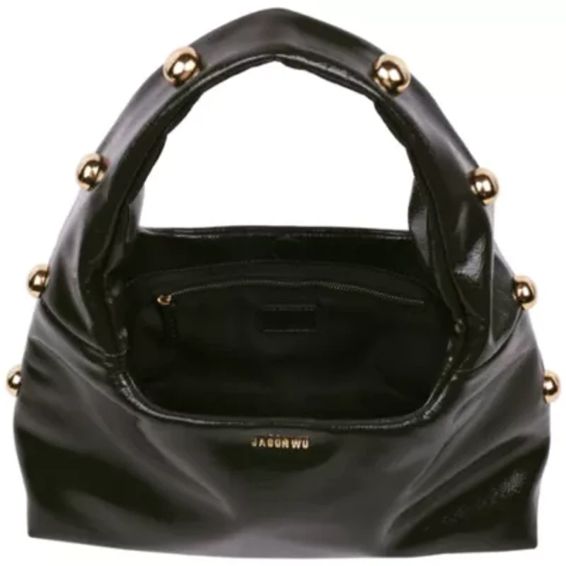 Jason Wu Studded Shoulder Bag Crackled Finish