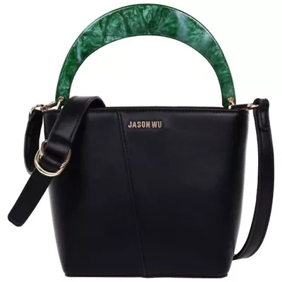 Jason Wu Small Smooth PU Tote with Acrylic Top Handle