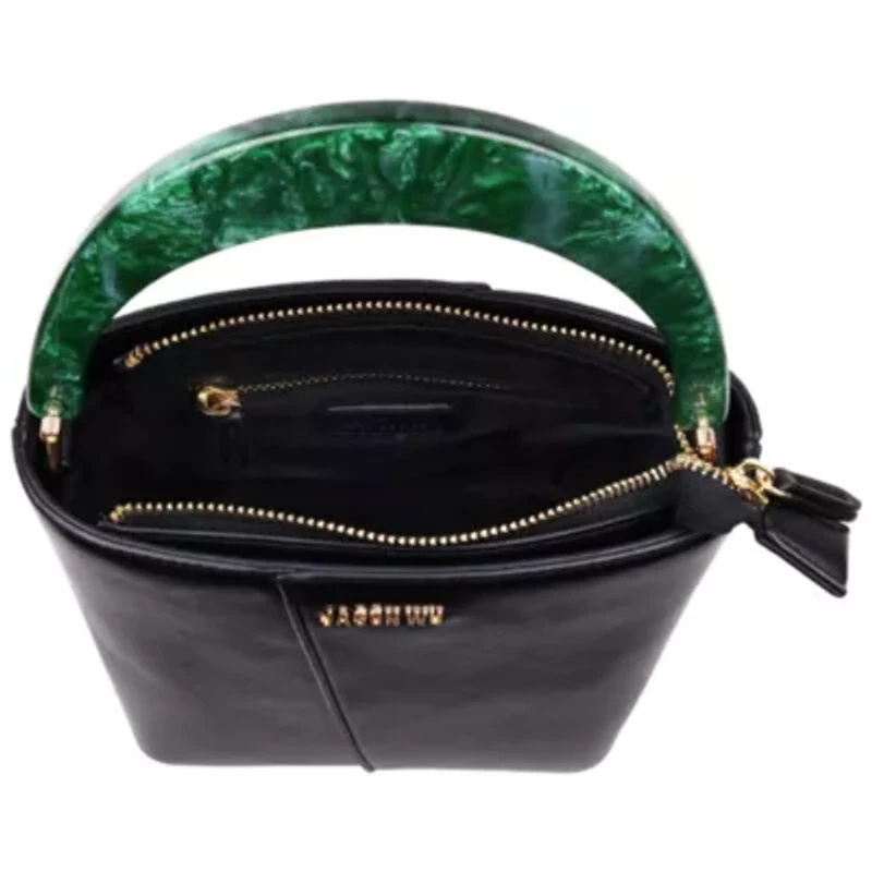 Jason Wu Small Smooth PU Tote with Acrylic Top Handle