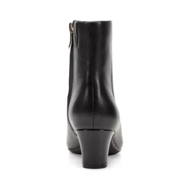 Isra eFlex Block Heel Dress Ankle Booties